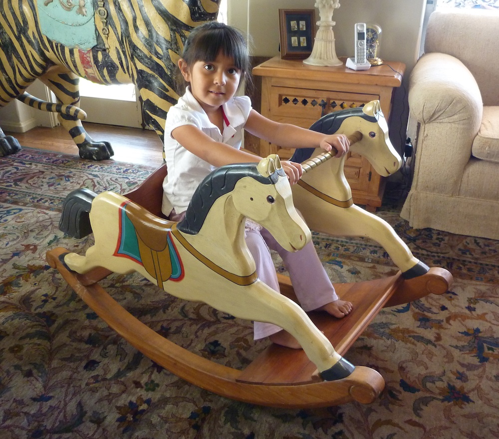 Double Rocking Horse Chariot