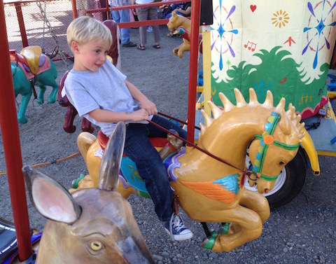 boy on horse